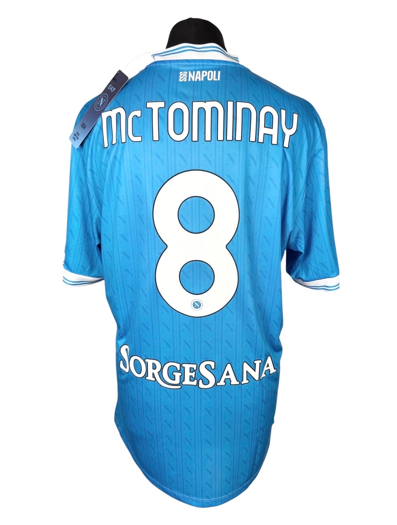 Napoli 2025-26 Retail/Fan Version Home - BNWT - McTominay 8