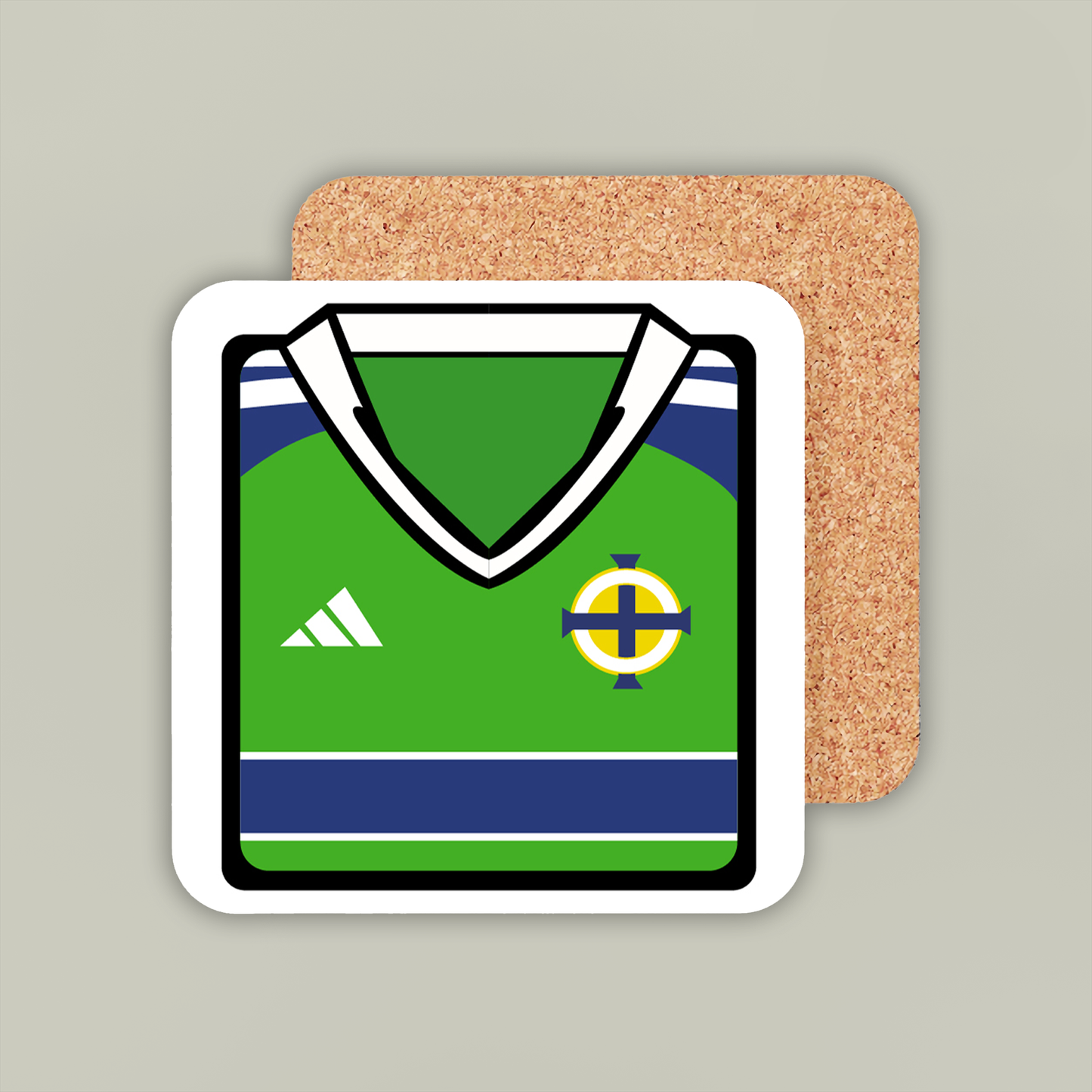 Northern Ireland 2016 Home Coaster
