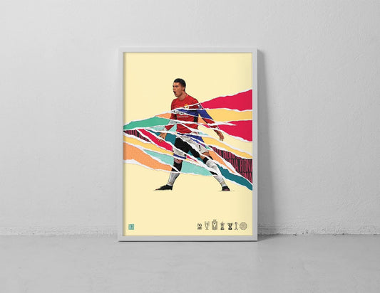 Cristiano Ronaldo MUFC A3 Print