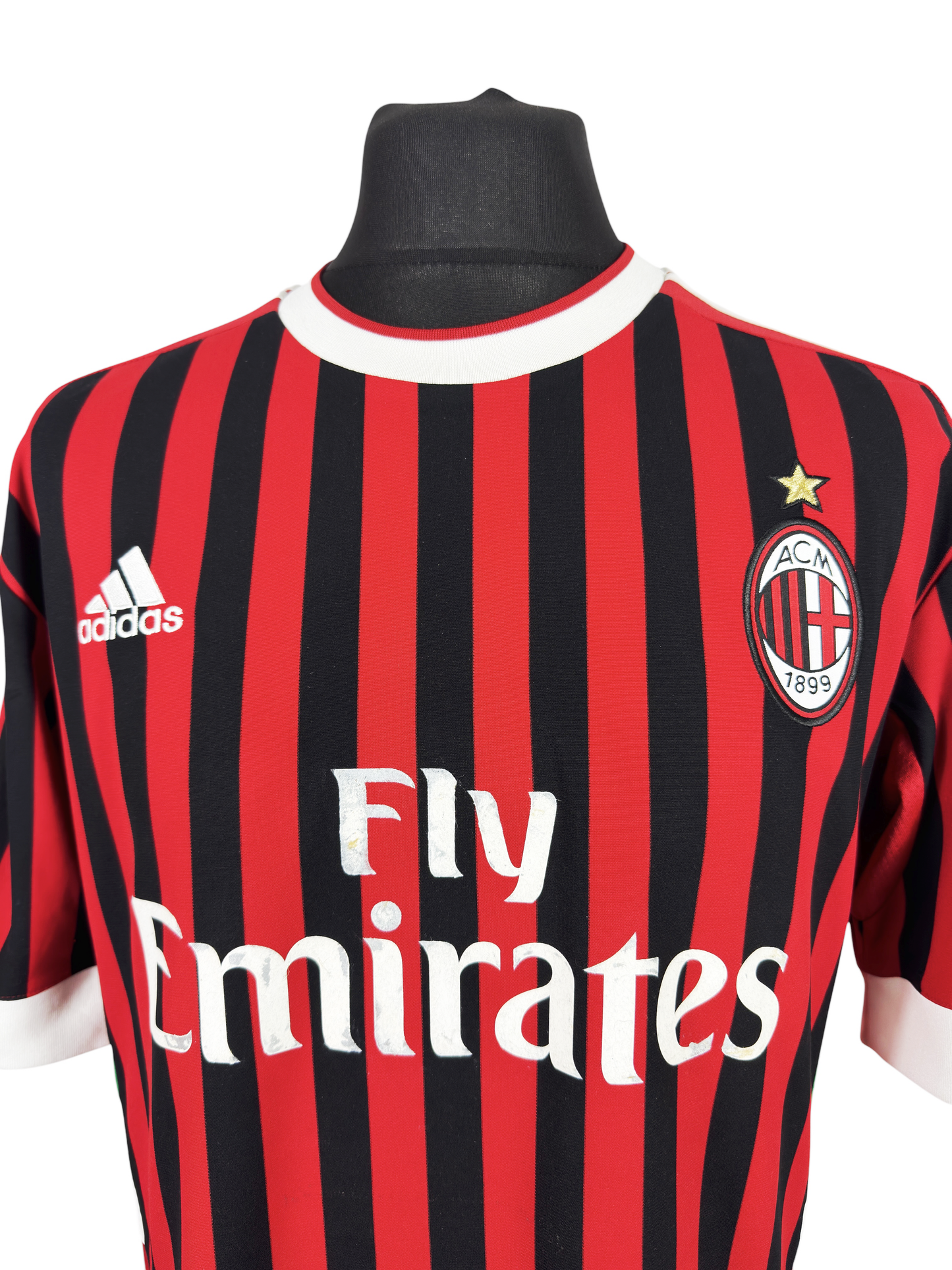 AC Milan 2011-12 Home - Size L - Nesta 13