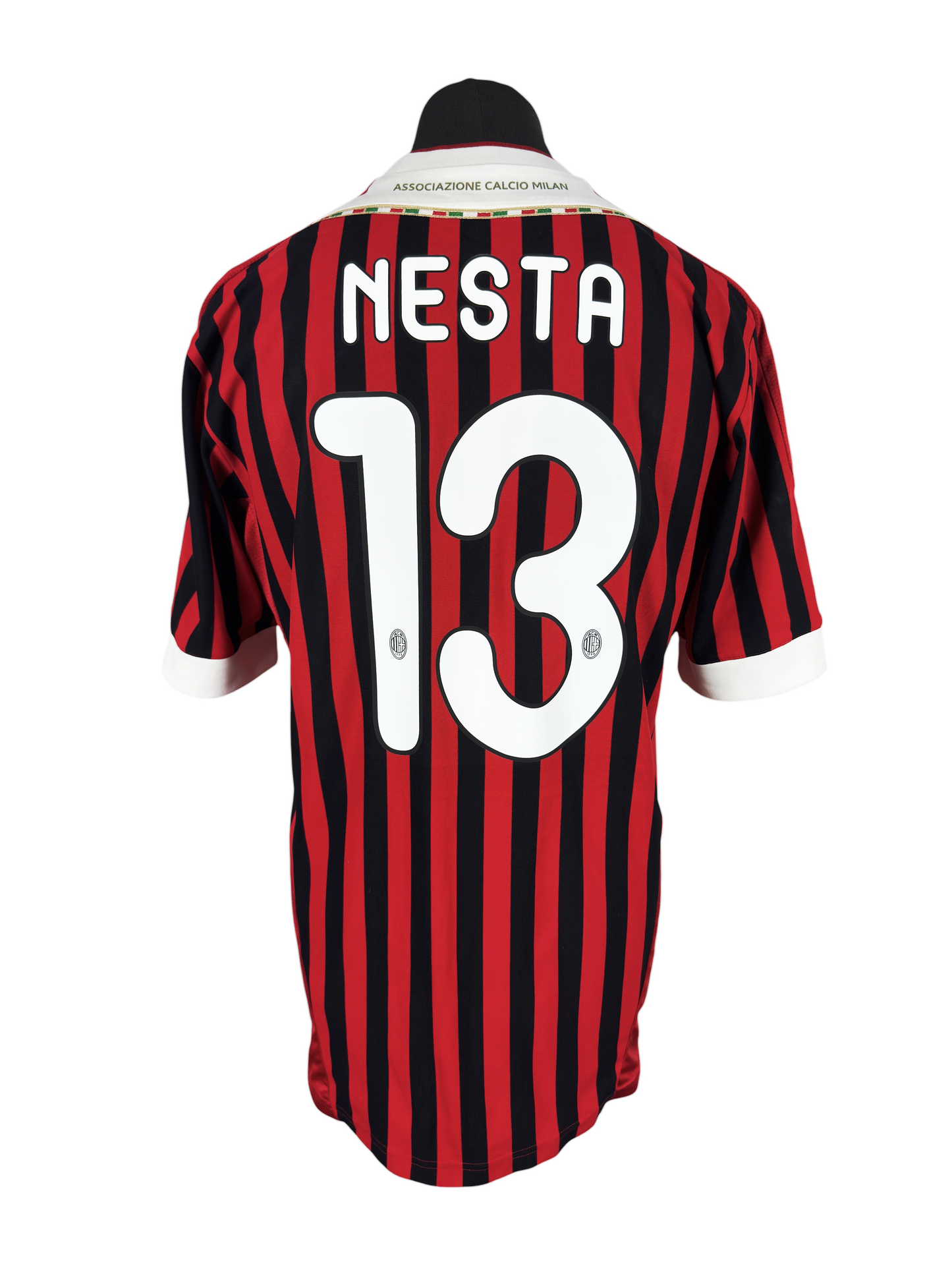 AC Milan 2011-12 Home - Size L - Nesta 13