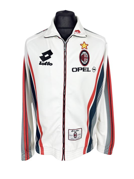 1997-98 AC Milan Lotto Track Jacket - Size M