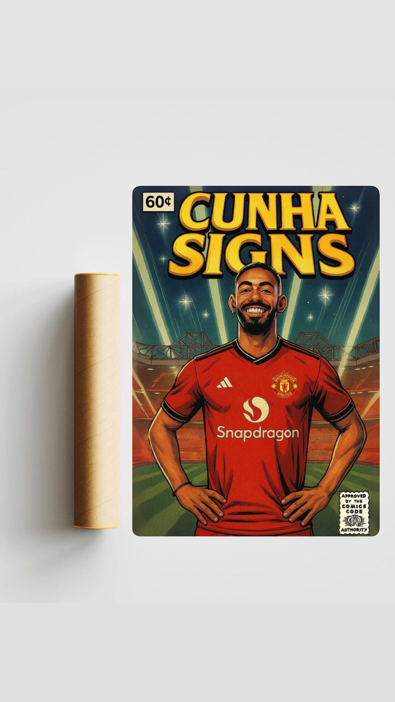 Matheus Cunha Comic Book A3 Print