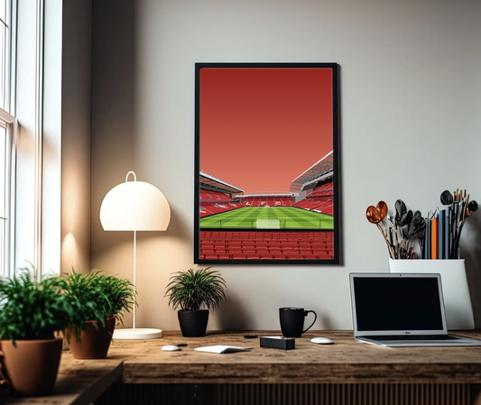 Anfield Kop Stand A3 Print