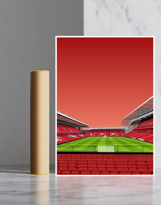 Anfield Kop Stand A3 Print