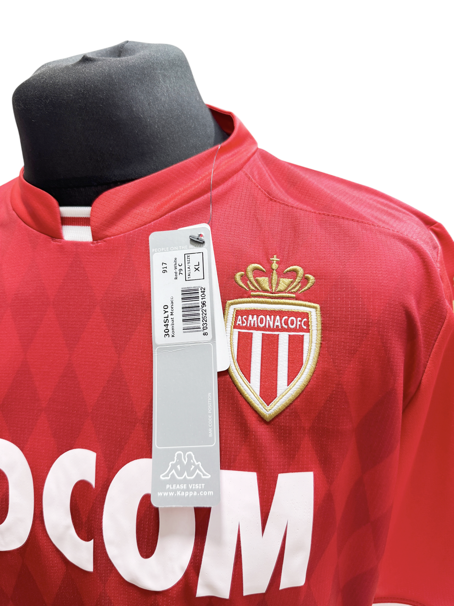 2019-20 AS Monaco Home - Size XL (M Fit) - BNWT