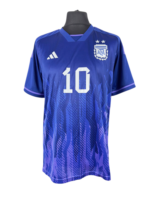 Argentina 2022-23 Away - Size L - Messi 10