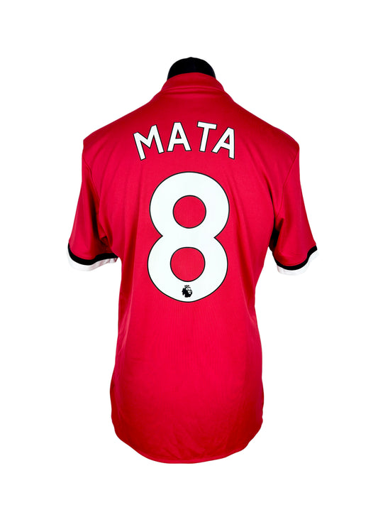 Manchester United 2017-18 Home - Size M - Mata 8