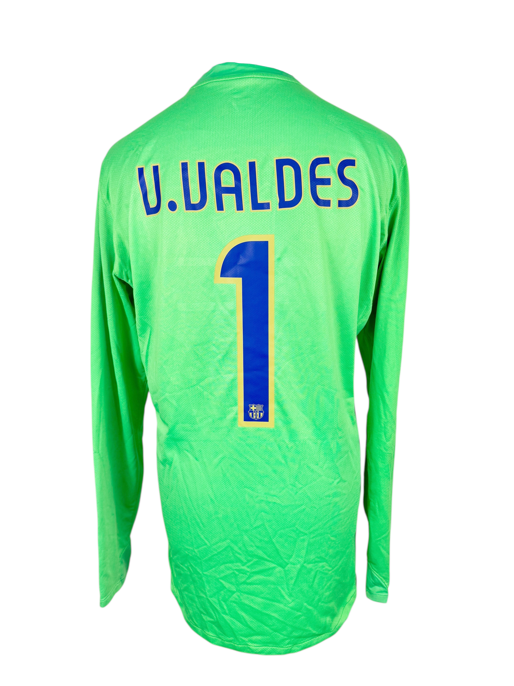 Barcelona 08-09 GK - Size XL - V. Valdes 1
