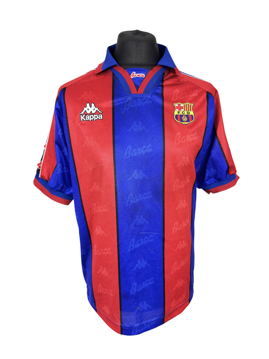 1995-97 Barcelona Home - Size M - Ronaldo 9