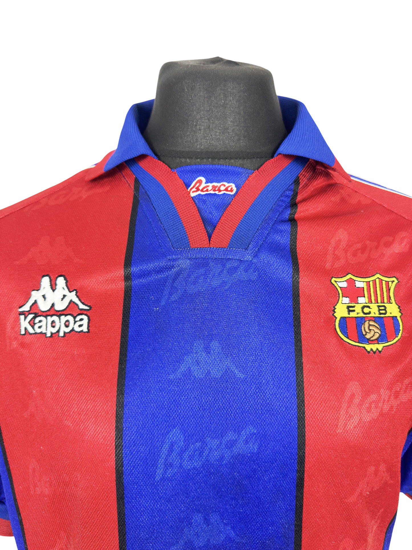 1995-97 Barcelona Home - Size M - Ronaldo 9