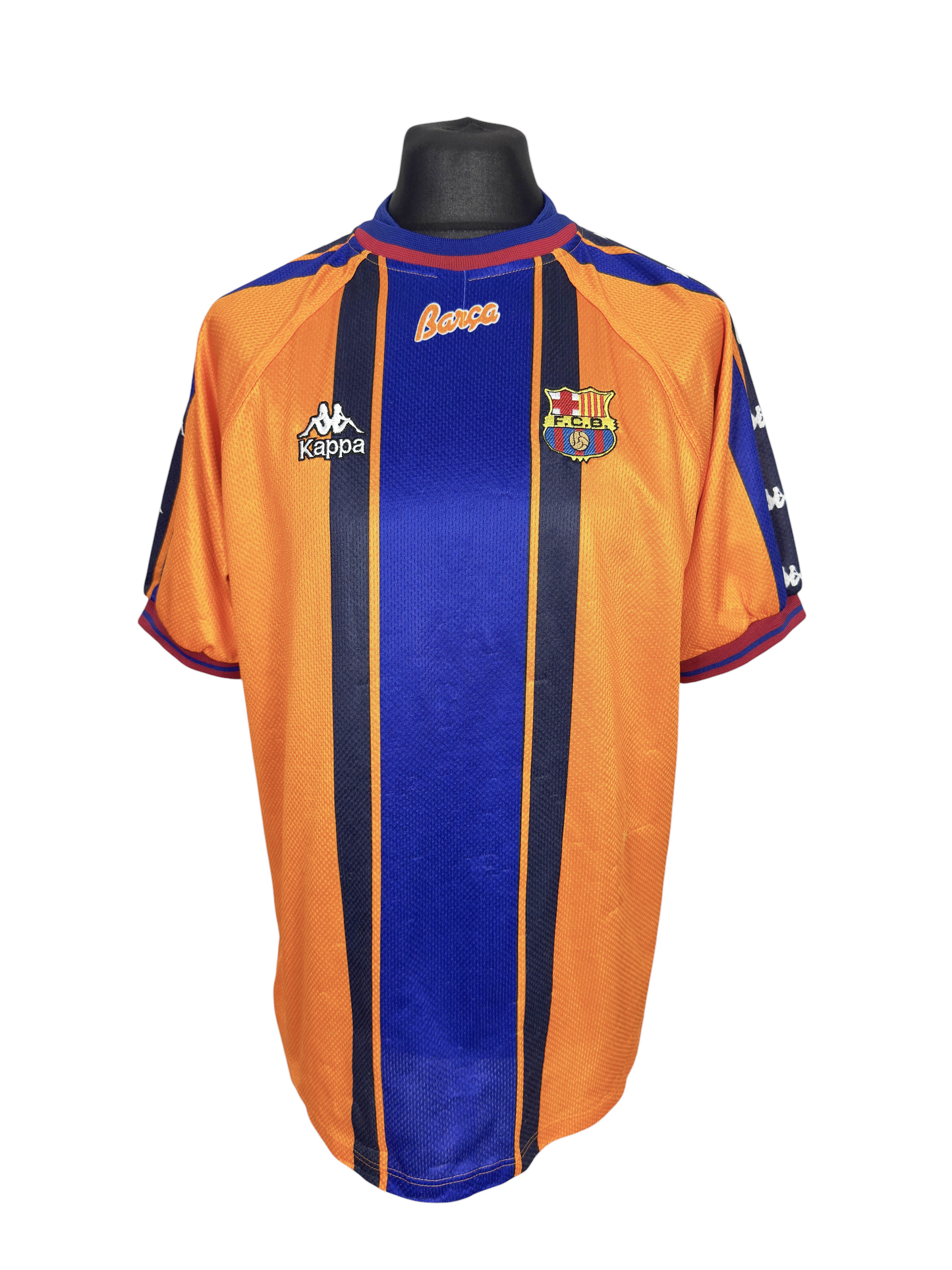 1997-98 Barcelona Away  - Size XL (L Fit)
