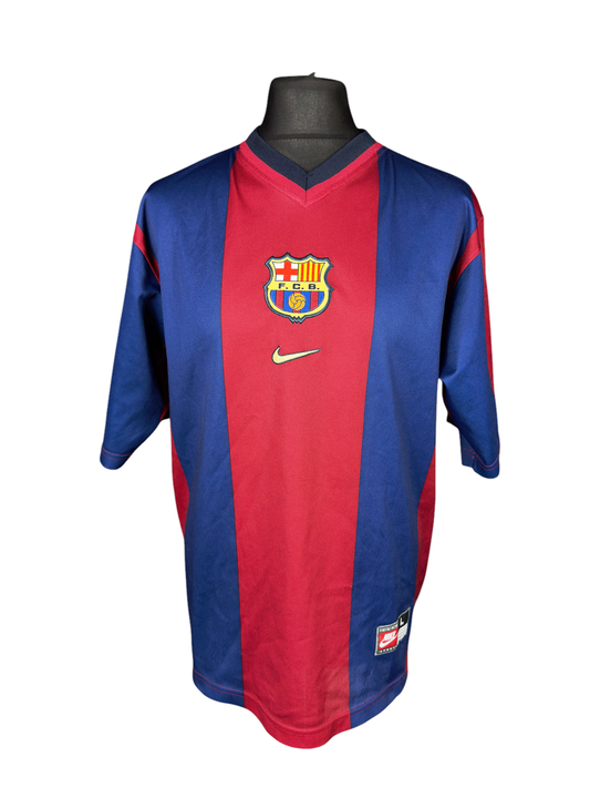 Barcelona 1998-99 Home - Size L - Guardiola 4