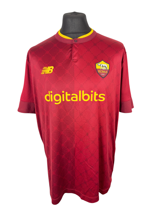AS Roma 2022-23 Home - Size XXL (XL Fit)