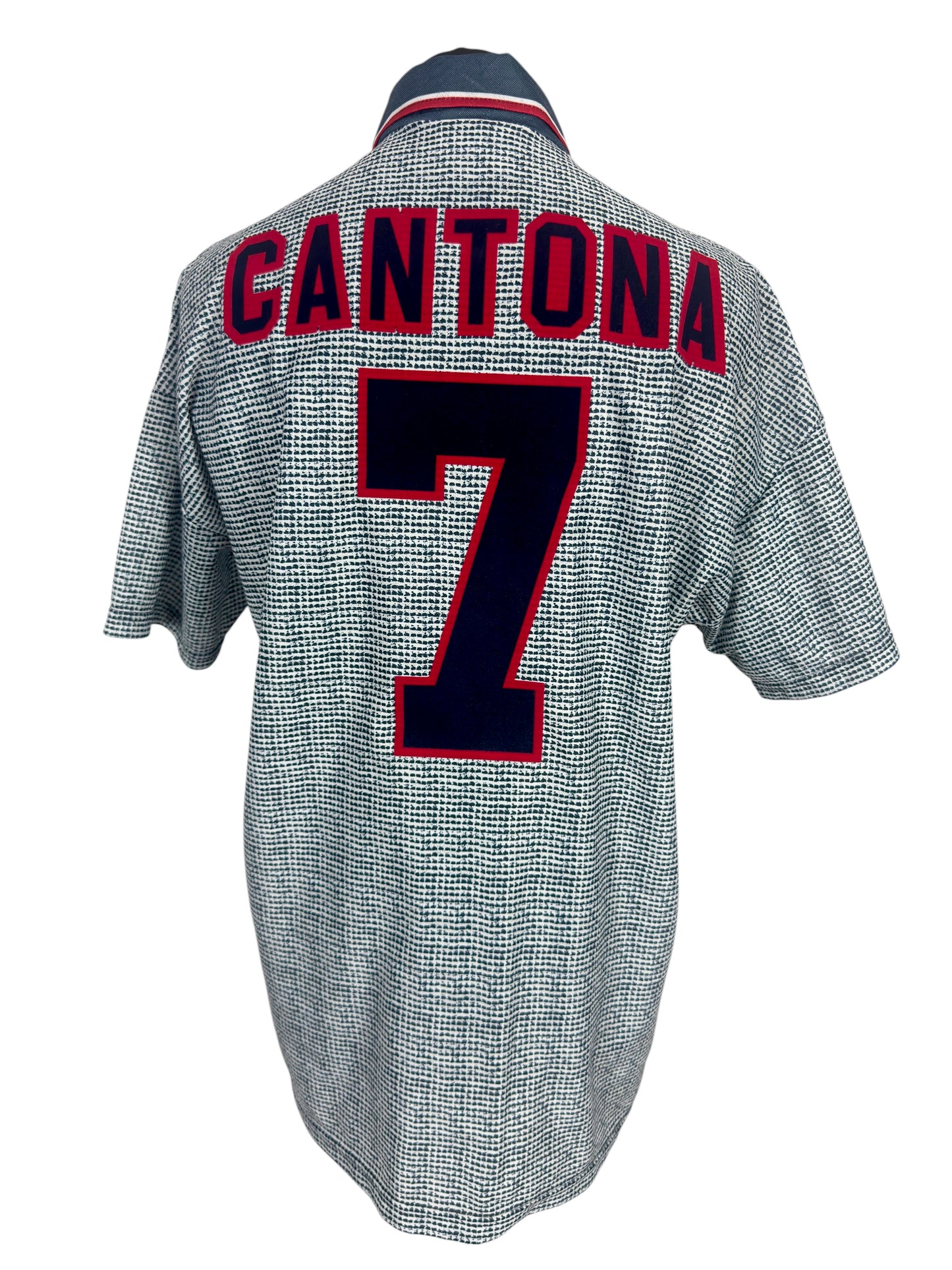 1995-96 Manchester United Away - Size L - Cantona 7