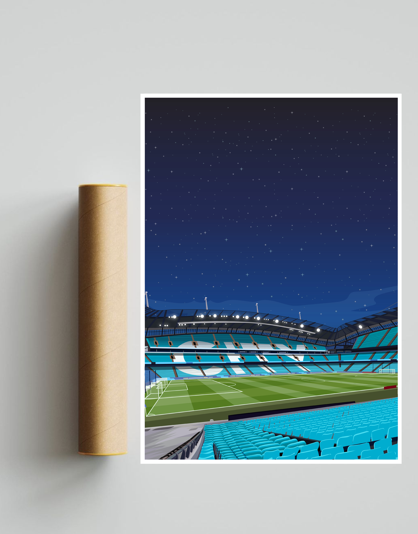 Etihad Stadium A3 Print