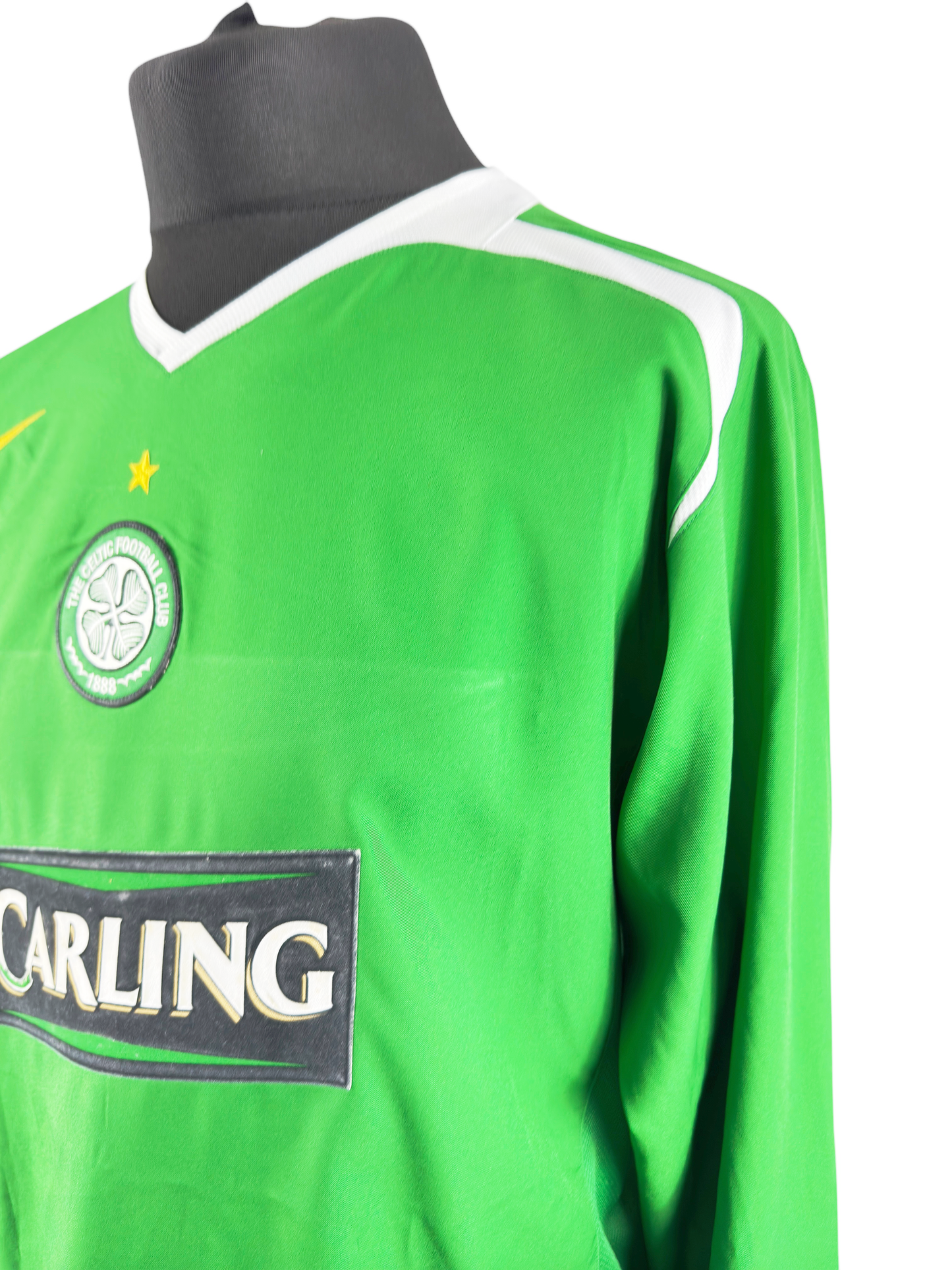 Celtic 2005-06 L/S Away - Size L - Maloney 29