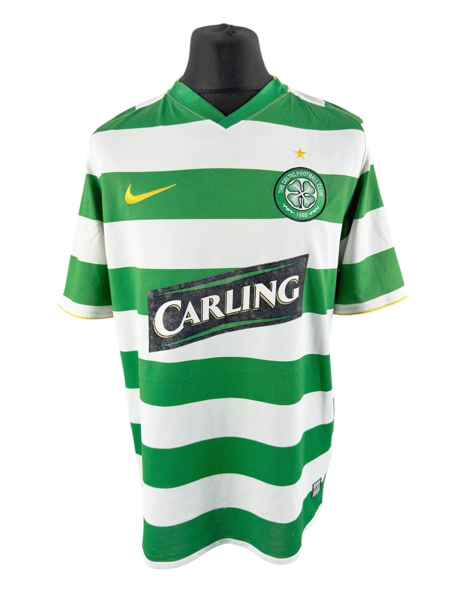 Celtic 2008-09 Home - Size L - Maloney 13