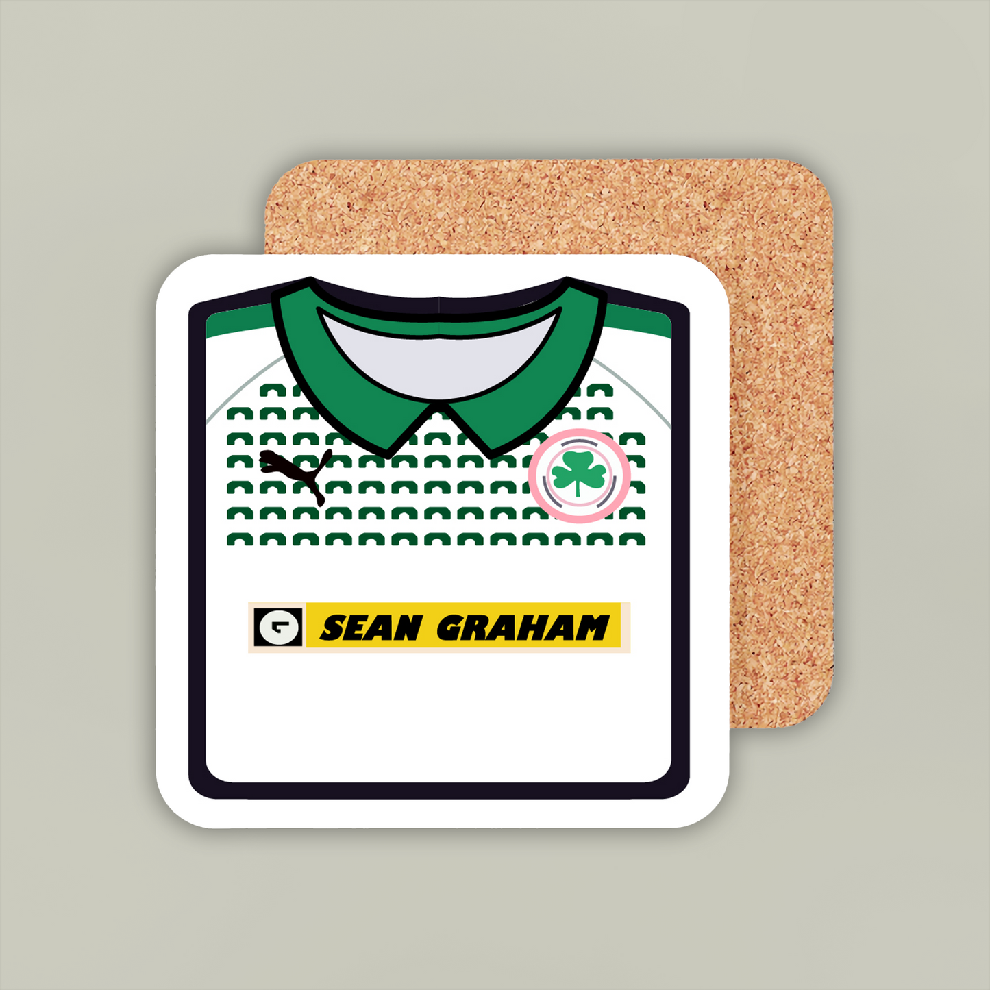 Cliftonville 2018-19 Away Coaster