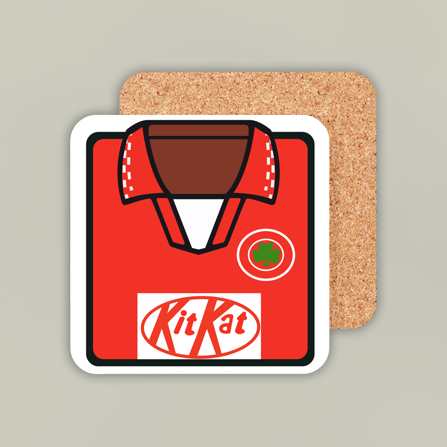 Cliftonville 1995-97 Home Coaster