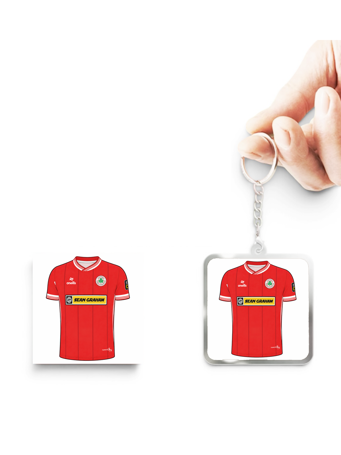 2026-27 Cliftonville Home Key Ring