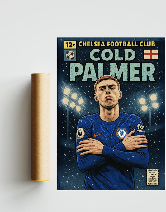 Cole “Cold” Palmer Comic Book Style A3 Print