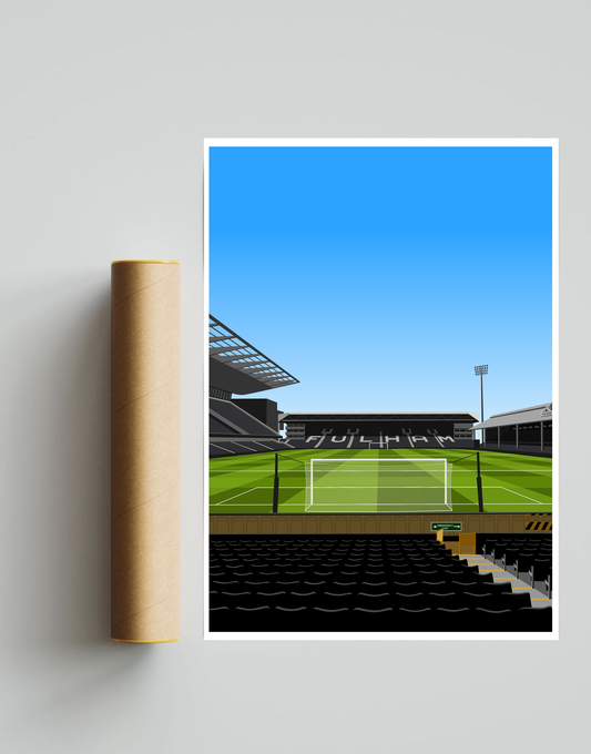 Craven Cottage A3 Print