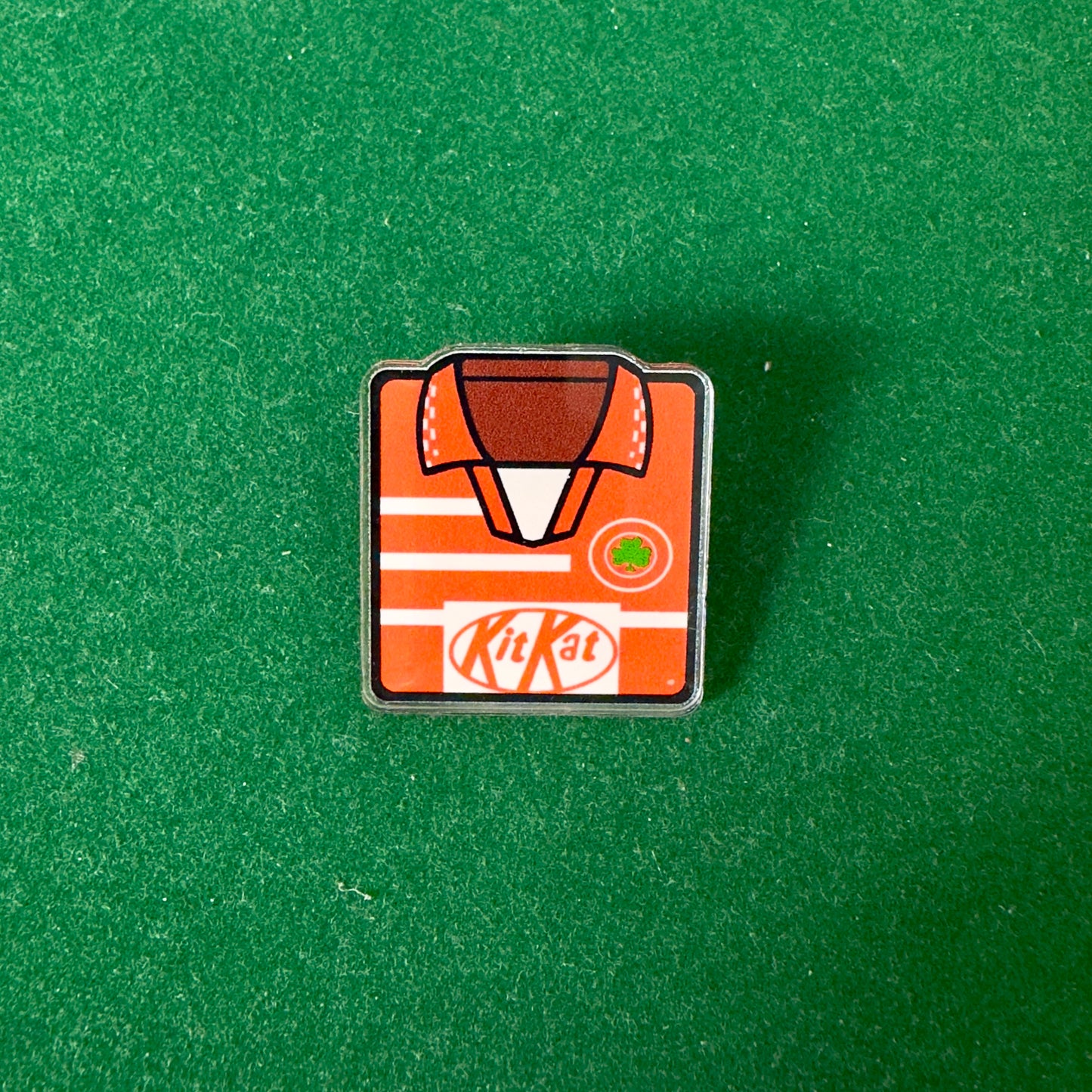 Cliftonville 95/97 Home Acrylic Pin Badge