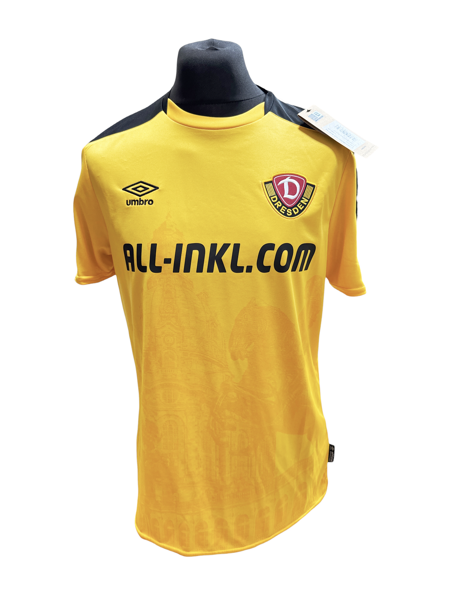 2021-22 Dynamo Dresden Home - Size L (M Fit) - BNWT
