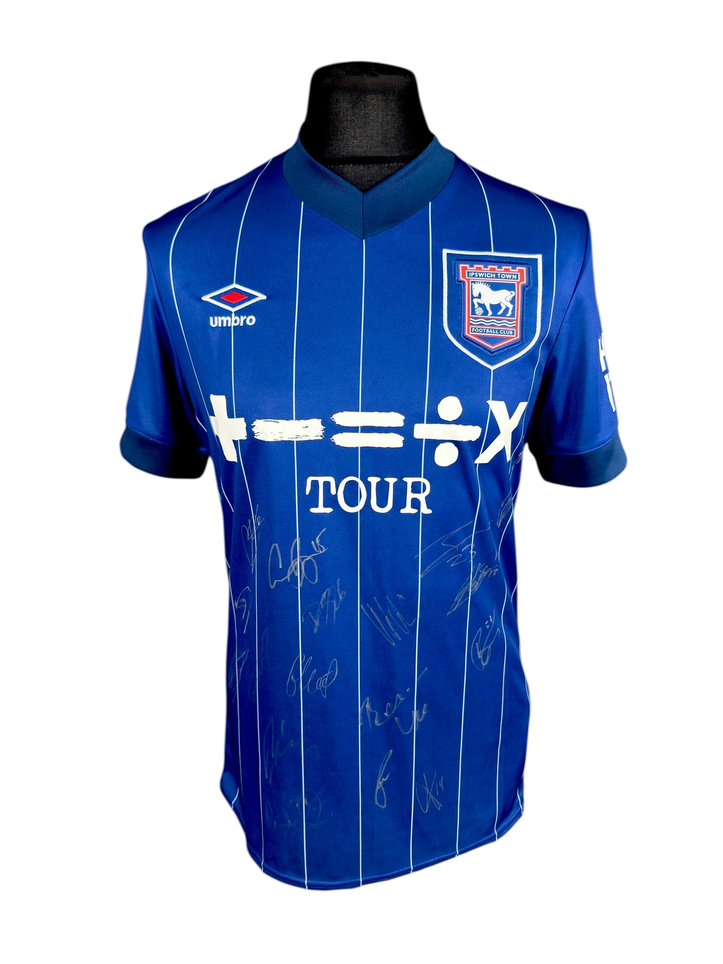 Ipswich Town 2024-25 Home - Size M - Signed