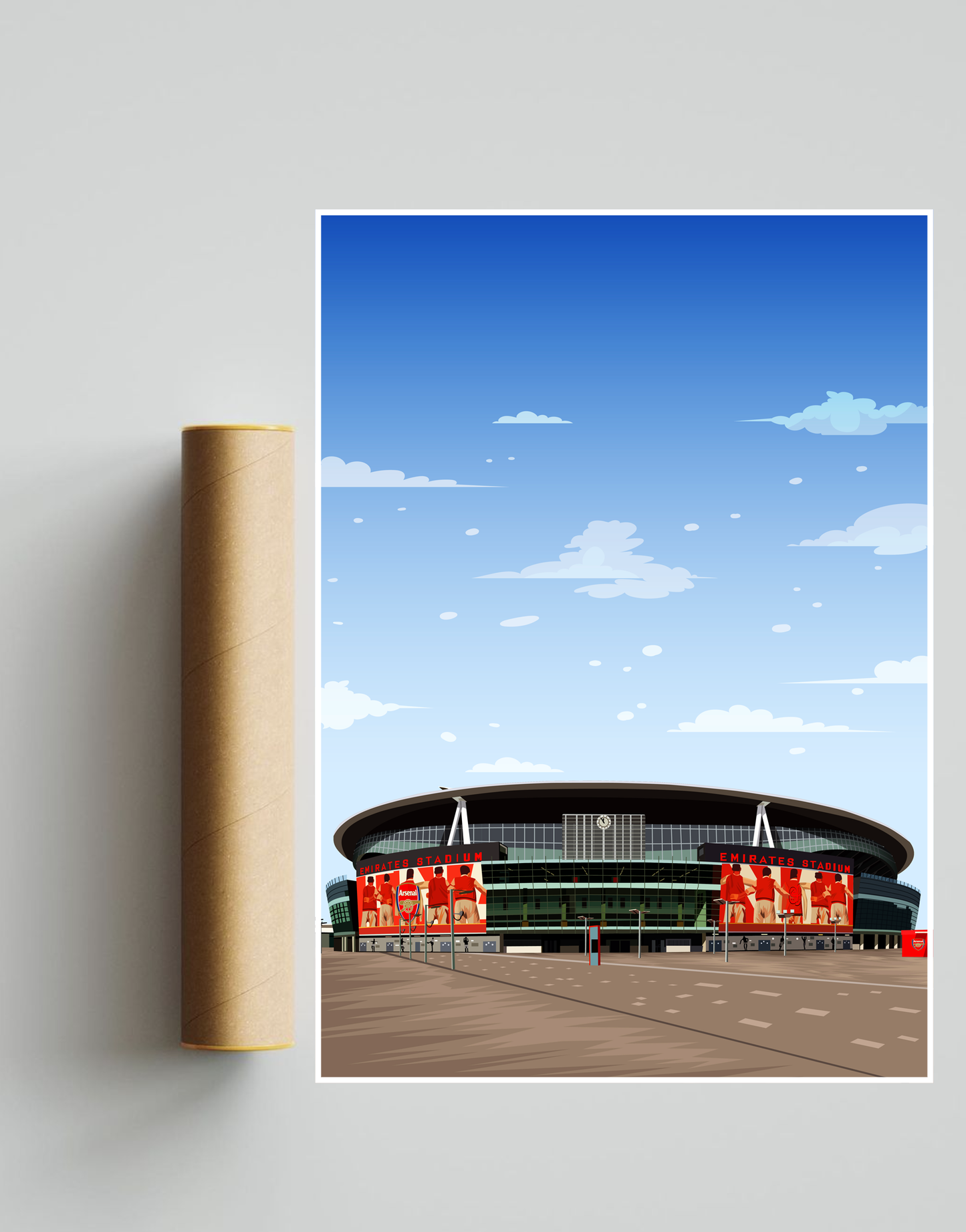 Emirates Stadium A3 Print