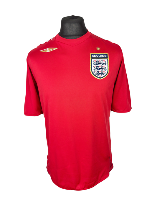 England 2006-08 Away - Size M - Beckham 7