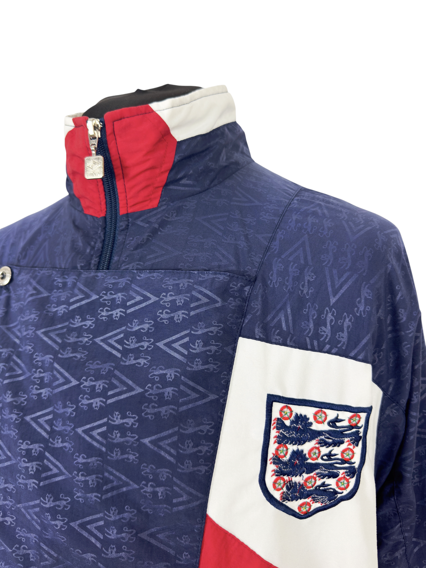 1990-92 England Umbro Jacket - Size L/XL