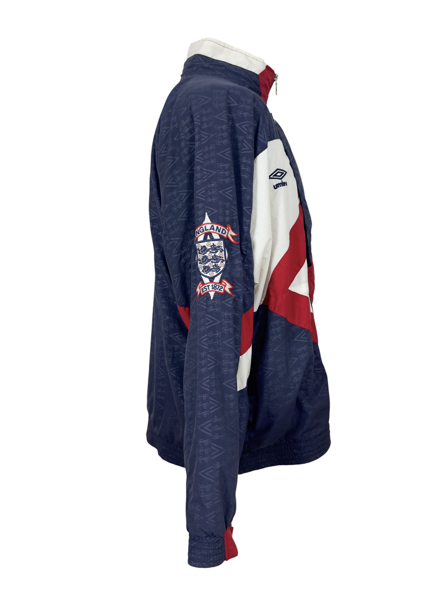 1990-92 England Umbro Jacket - Size L/XL