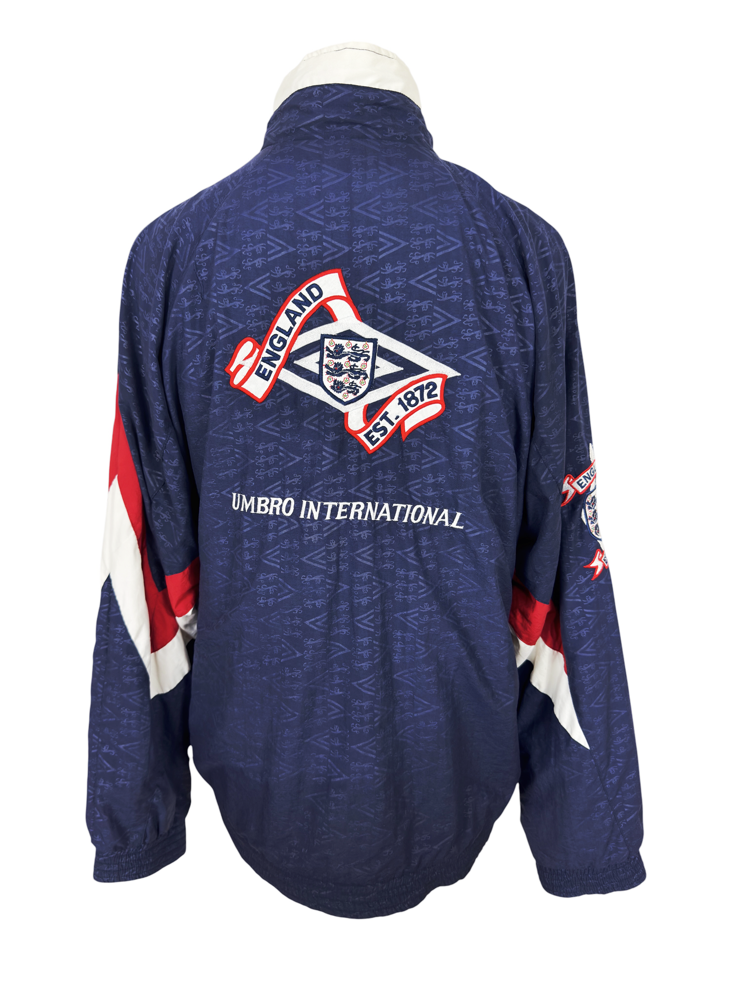 1990-92 England Umbro Jacket - Size L/XL