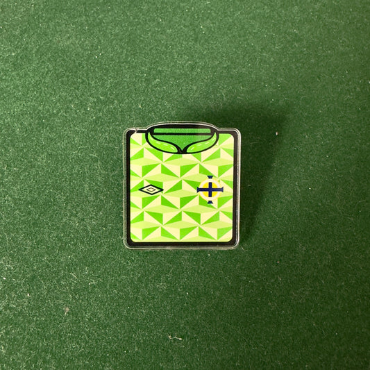 Northern Ireland 90/92 Home Acrylic Pin Badge