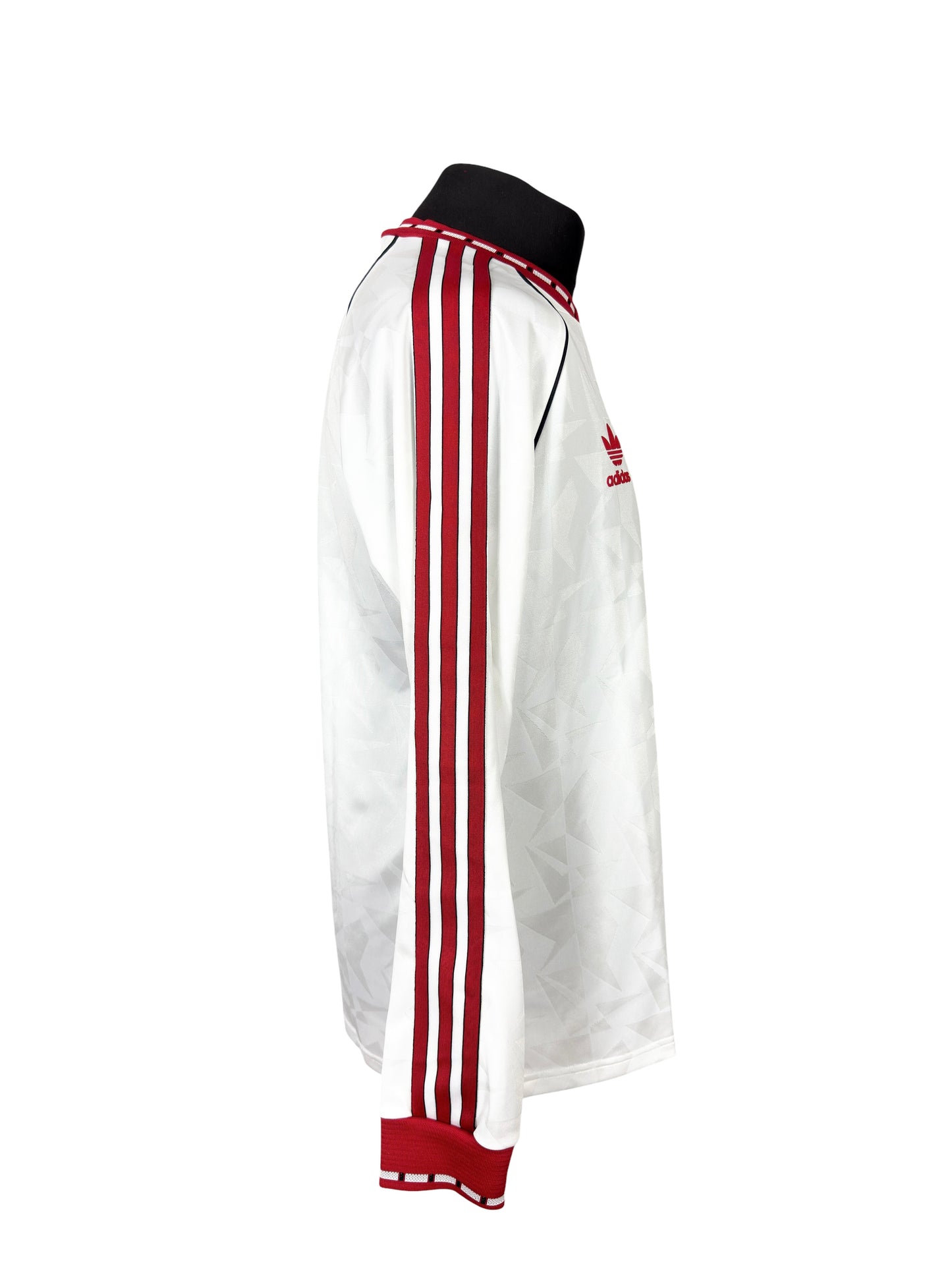 1991 Manchester United L/S Adidas Originals Reissue Away - Size M