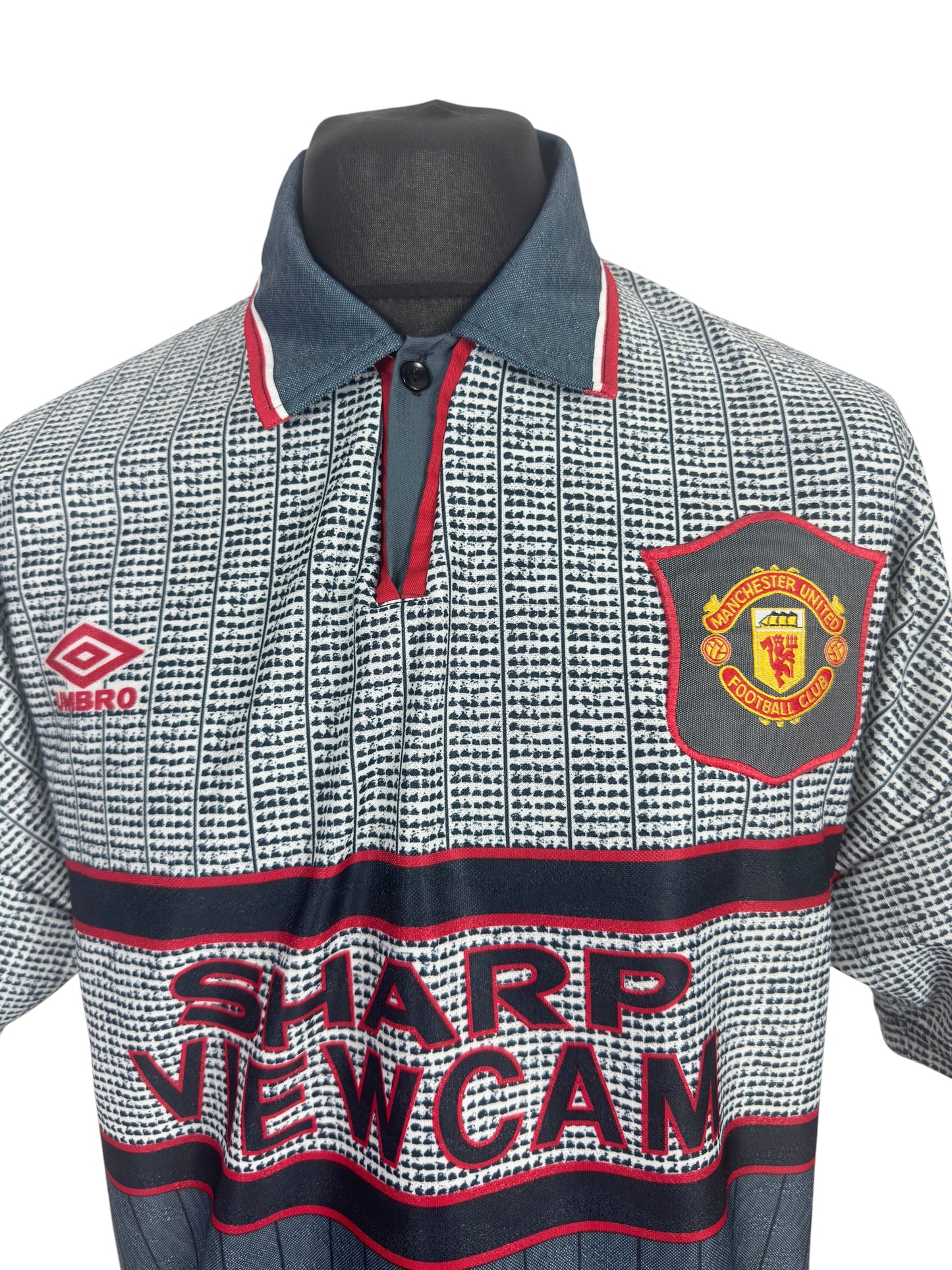 1995-96 Manchester United Away - Size L - Cantona 7