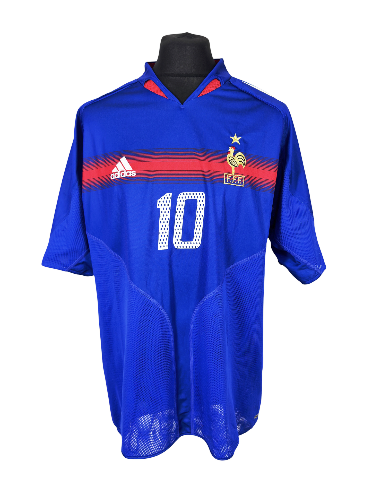 2004-06 France Home - Size XL - Zidane 10