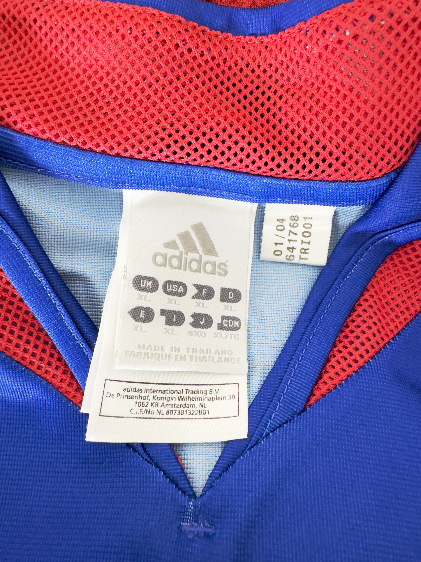 2004-06 France Home - Size XL - Zidane 10