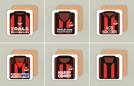 Crusaders Coasters - 6 Kit Designs