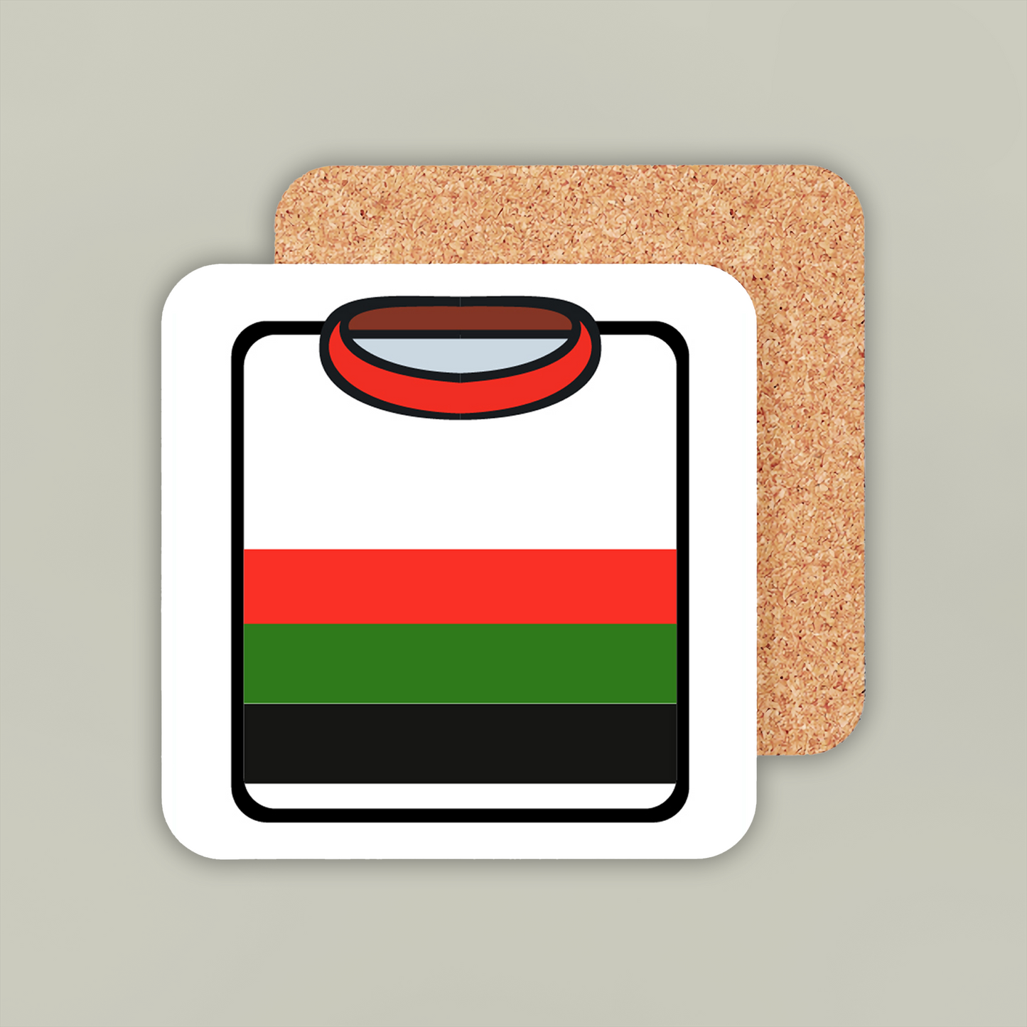 Glentoran Coasters - 9 Kit Designs