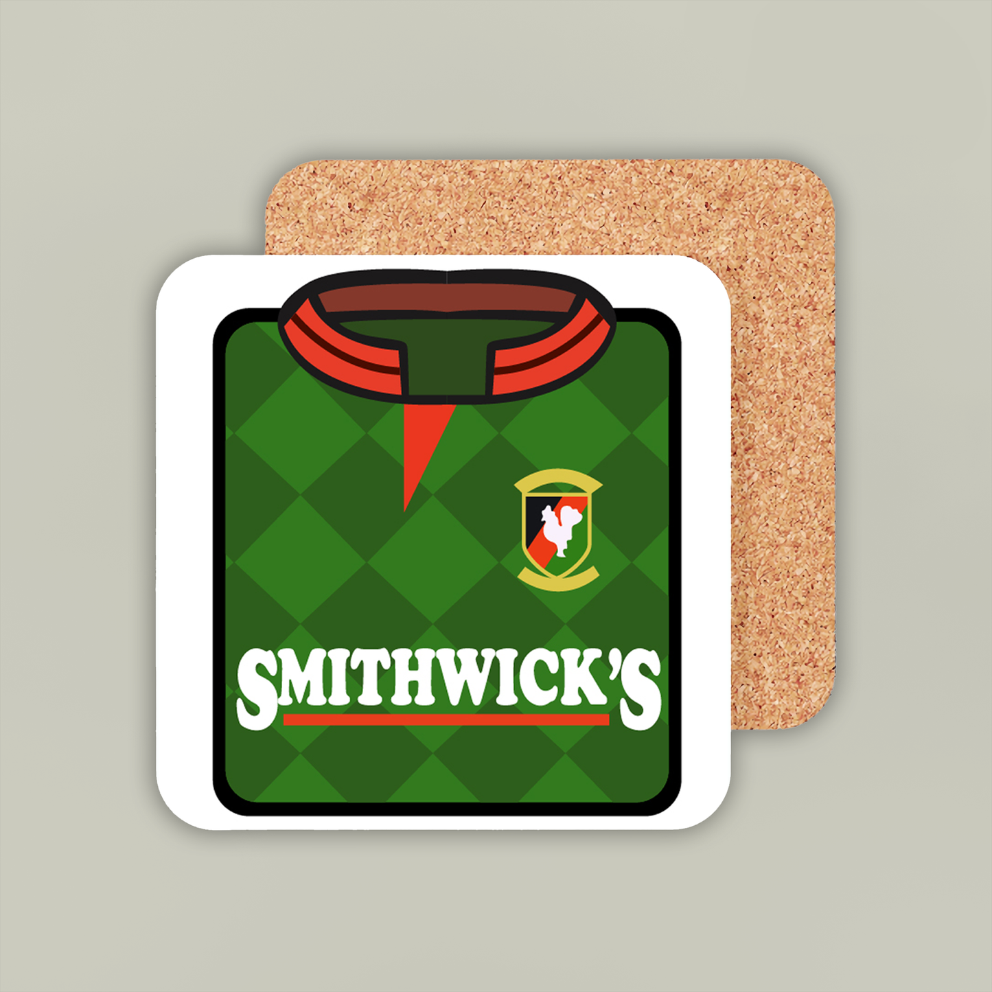 Glentoran Coasters - 9 Kit Designs