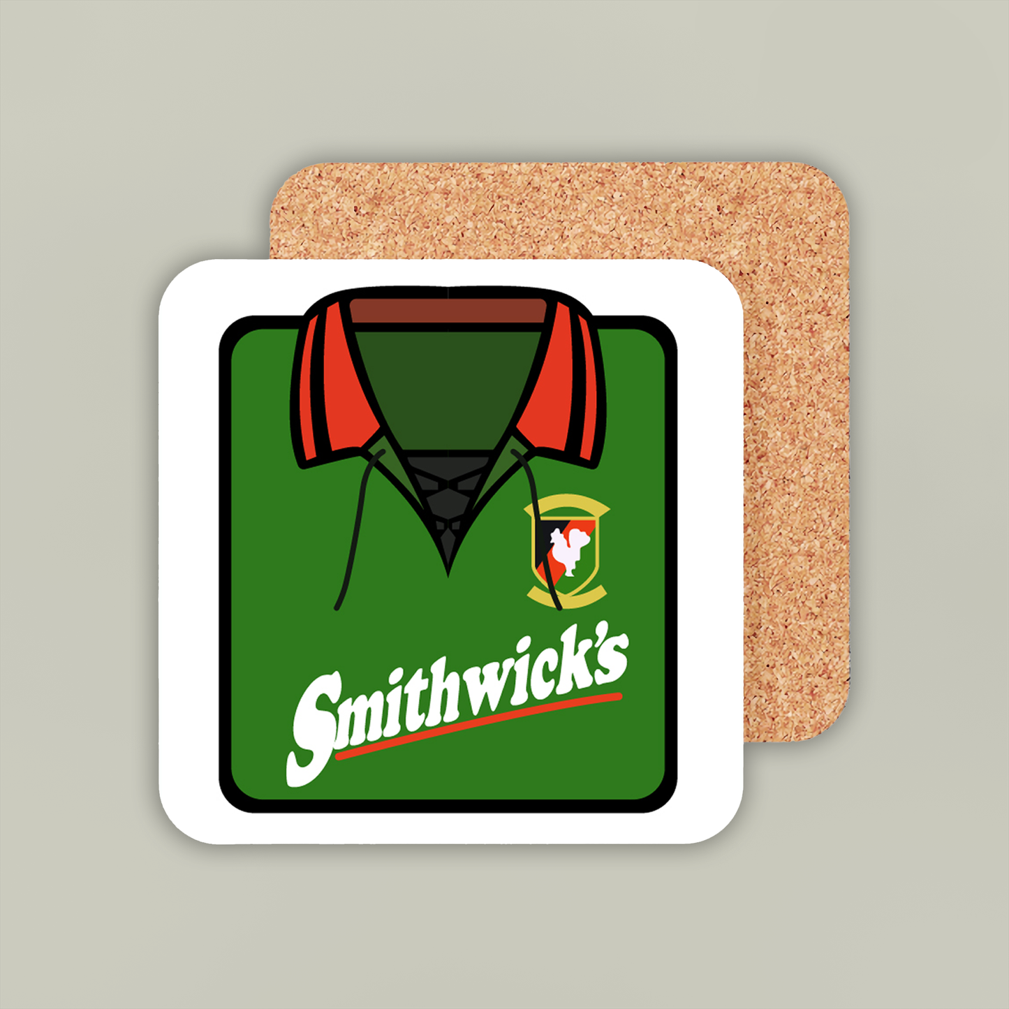 Glentoran Coasters - 9 Kit Designs