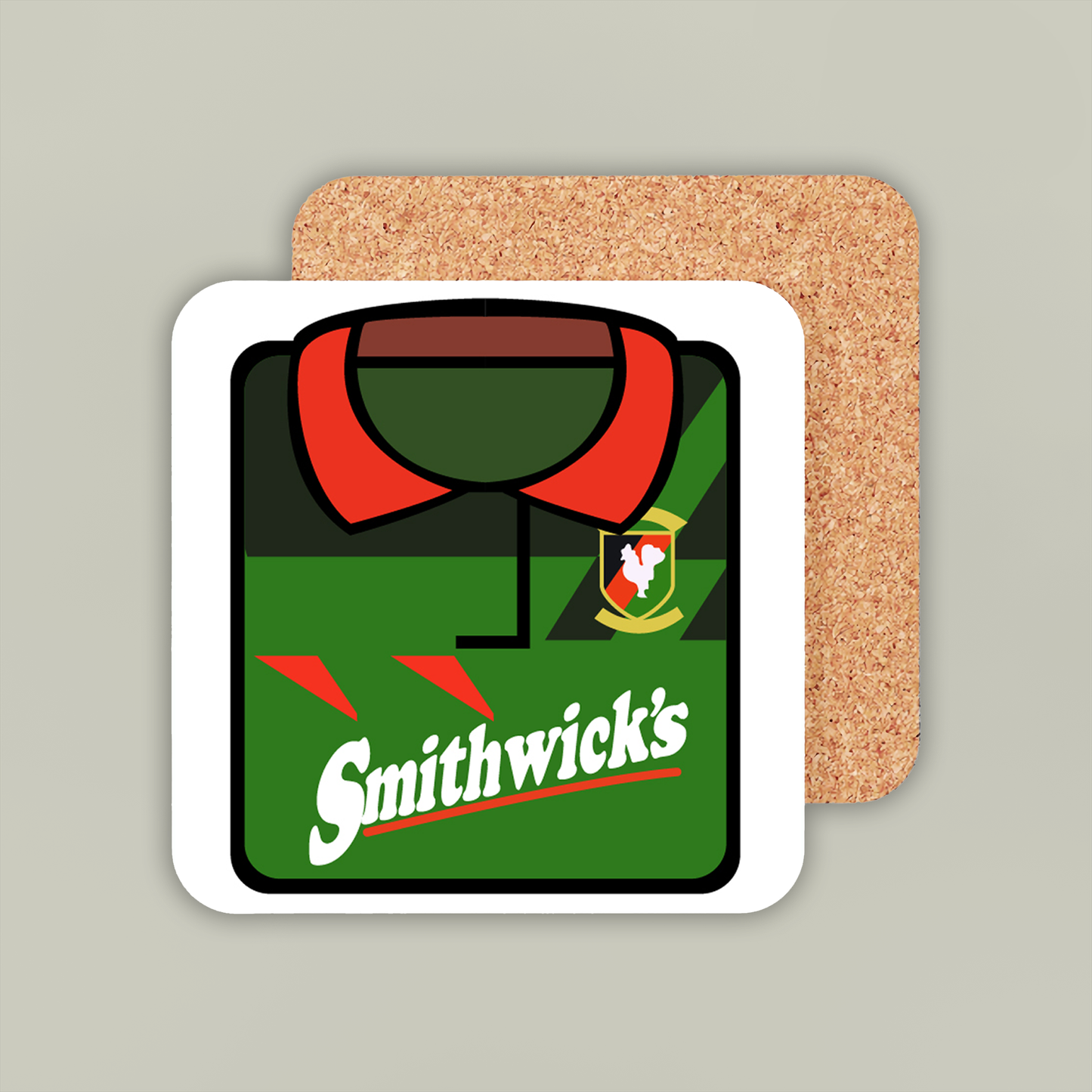 Glentoran Coasters - 9 Kit Designs