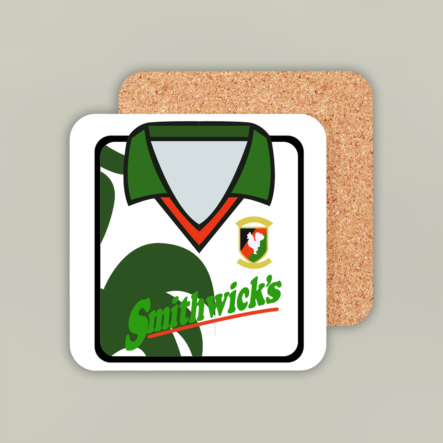 Glentoran Coasters - 9 Kit Designs