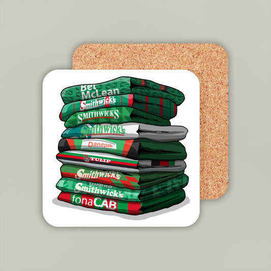 Glentoran Shirt Stack Coaster