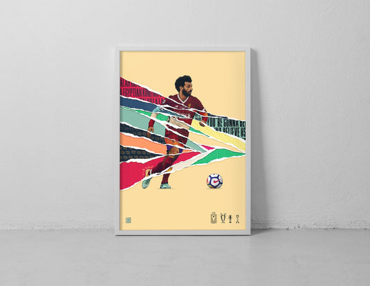 Mo Salah LFC A3 Print