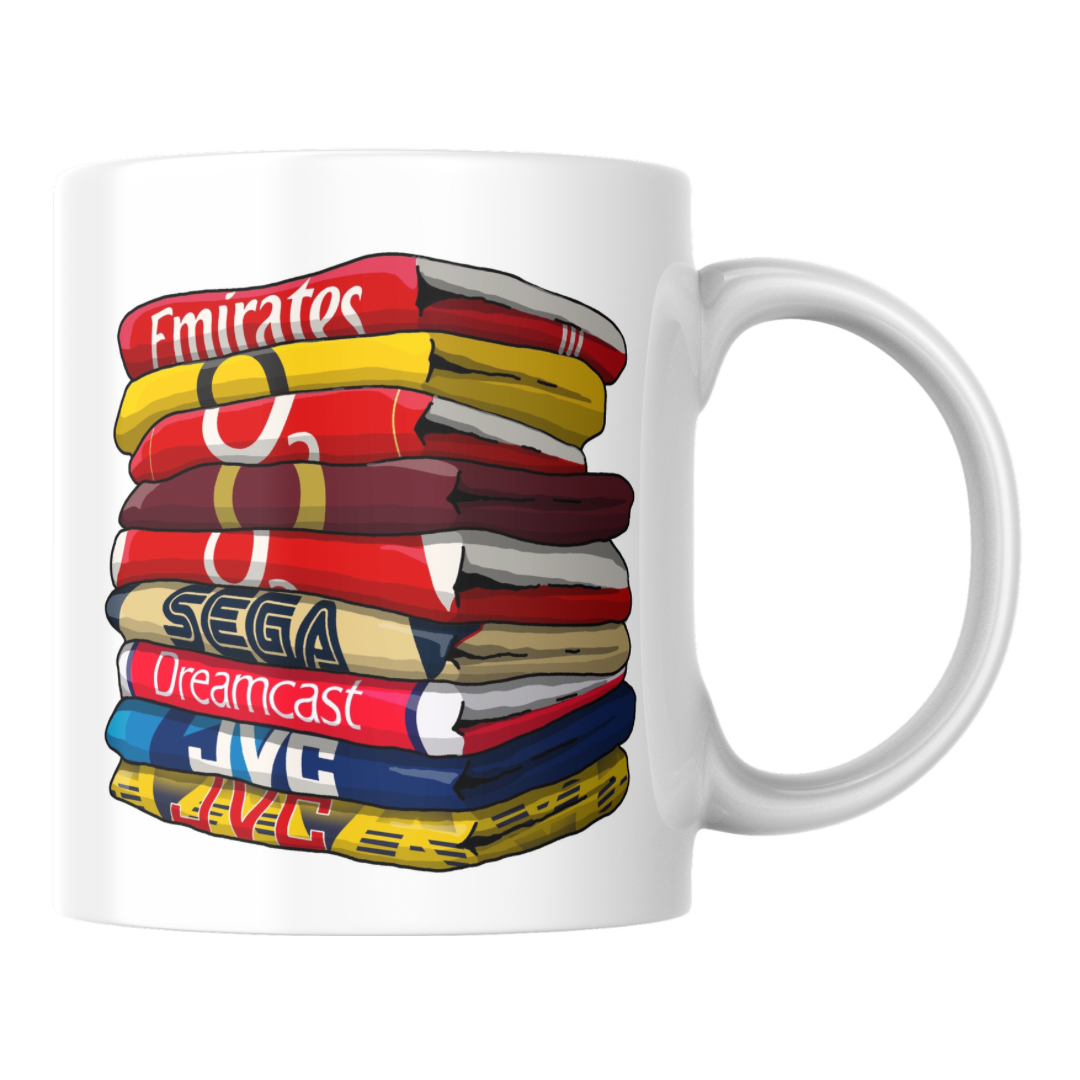 Arsenal Shirt Stack Mug