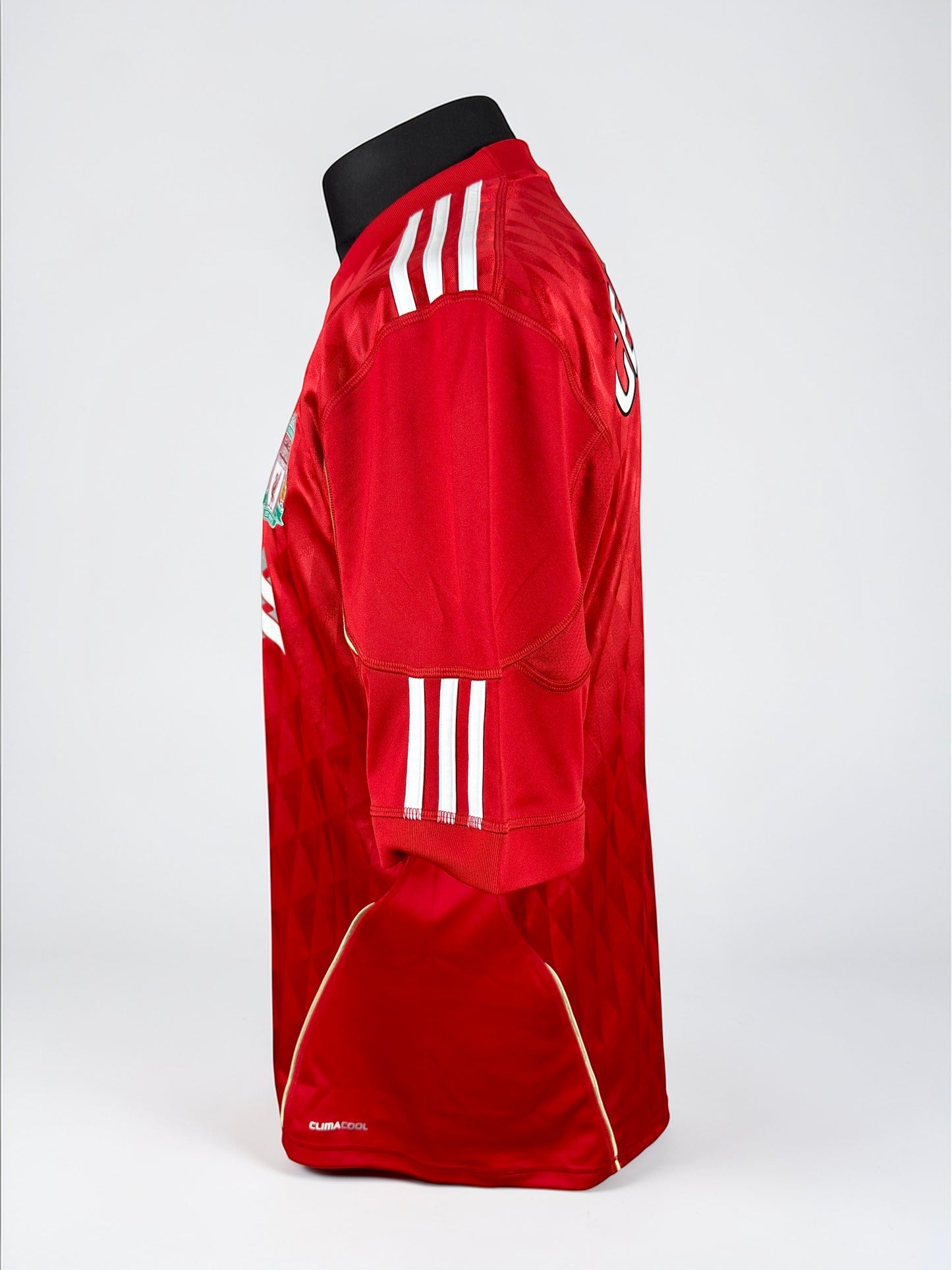 Liverpool 2010-12 Home - Size L - Gerrard 8